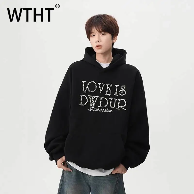WTHT Fashion Men's Heavy Industy Letter Pearls Sweatshirts Trendy 2026 Summer Hooded Casual Pullover Male 2A2885
WTHT Fashion Men's Heavy Industy Letter Pearls Sweatshirts Trendy 2026 Summer Hooded Casual Pullover Male 2A2885