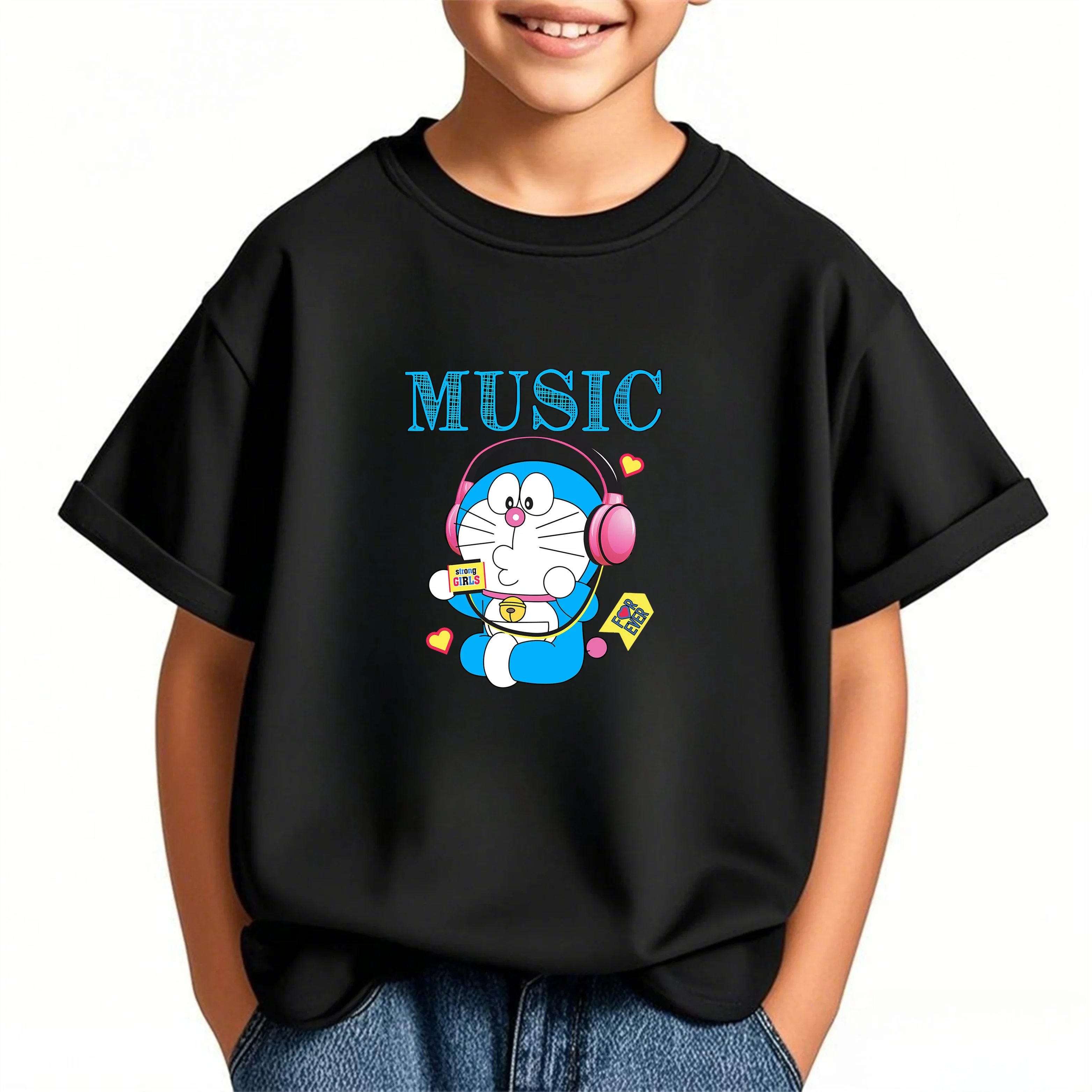 2026 Fashion Summer 2D Doraemon Cartoon Short Sleeve Printed Casual Tops For Kids Teenager
2026 Fashion Summer 2D Doraemon Cartoon Short Sleeve Printed Casual Tops For Kids Teenager