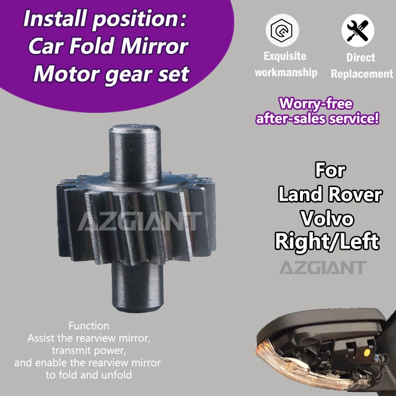 Car Fold Mirror 15T metal gears Universal For Volvo C70 XC70 II MK2/Land Rover Range Rover Evoque L405 L538 Freelander 2 L359
Car Fold Mirror 15T metal gears Universal For Volvo C70 XC70 II MK2/Land Rover Range Rover Evoque L405 L538 Freelander 2 L359