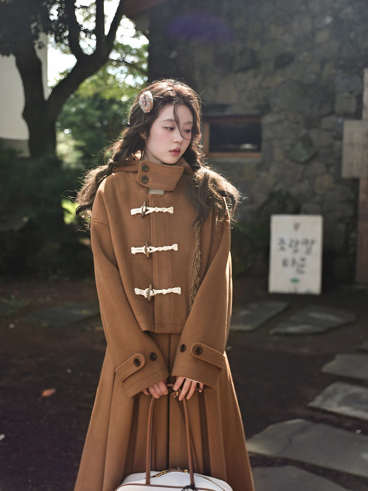 Комплект из пальто и юбки больших размеров Briti Sle для женщин: осенне-зимний модный комплект с эффектом похудения, длинная и короткая юбки
Комплект из пальто и юбки больших размеров Briti Sle для женщин: осенне-зимний модный комплект с эффектом похудения, длинная и короткая юбки