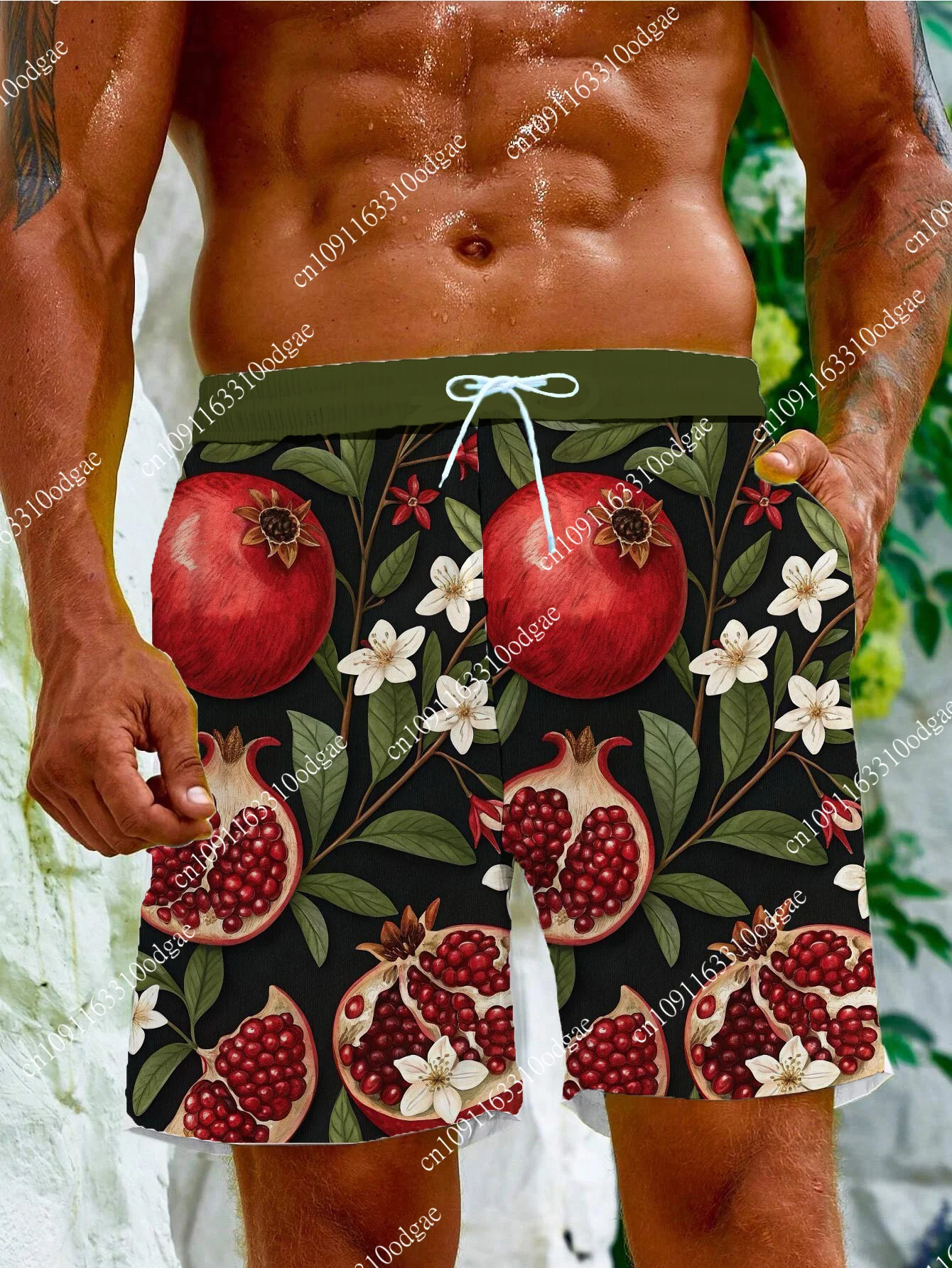 Tropical Pomegranate Beach Shorts Men Women Summer Hawaiian Style Swim Surfing Men's Board Shorts Leisure Street Short Pants
Tropical Pomegranate Beach Shorts Men Women Summer Hawaiian Style Swim Surfing Men's Board Shorts Leisure Street Short Pants