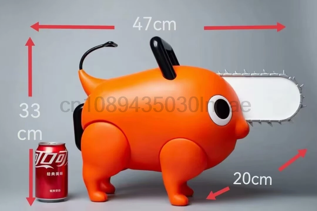 33cm Chainsaw Man Pochita Large size 1/1 cute Anime Figure Model Statue Children's Day Gift Room Bookshelf
33cm Chainsaw Man Pochita Large size 1/1 cute Anime Figure Model Statue Children's Day Gift Room Bookshelf