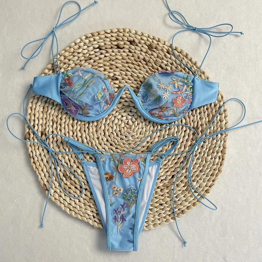 Bathing Suit Women Two-Piece Swimsuit Bikini Summer Swimwear Suit Beach New Bathing Set Inwrought Biqini Suit Sexy Micro Bikini
Bathing Suit Women Two-Piece Swimsuit Bikini Summer Swimwear Suit Beach New Bathing Set Inwrought Biqini Suit Sexy Micro Bikini