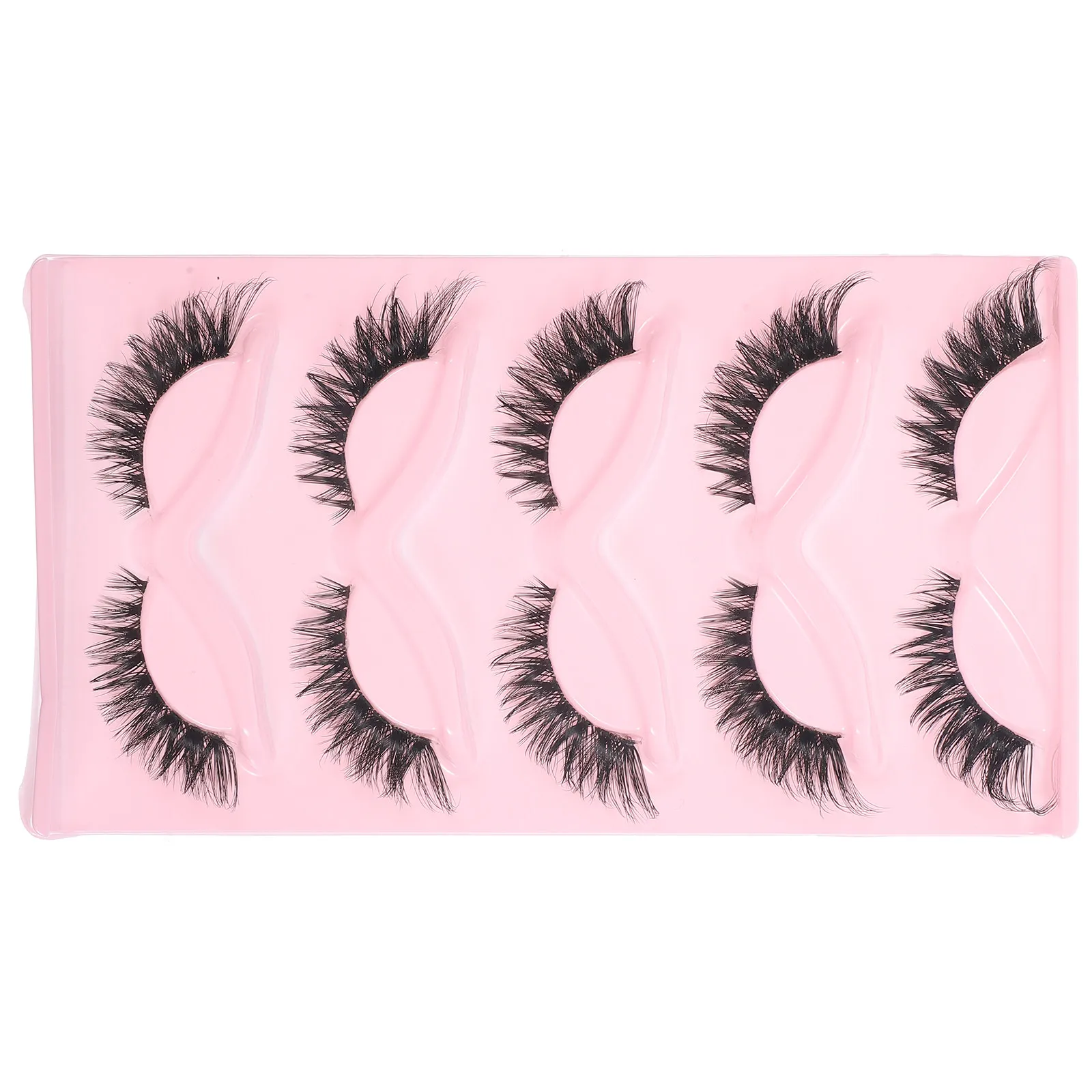 5Pairs False Eyelash Strips Soft Flexible Easy Apply Remove No Residue Bulk Lashes Set for Everyday Glamour Special Occasions
5Pairs False Eyelash Strips Soft Flexible Easy Apply Remove No Residue Bulk Lashes Set for Everyday Glamour Special Occasions