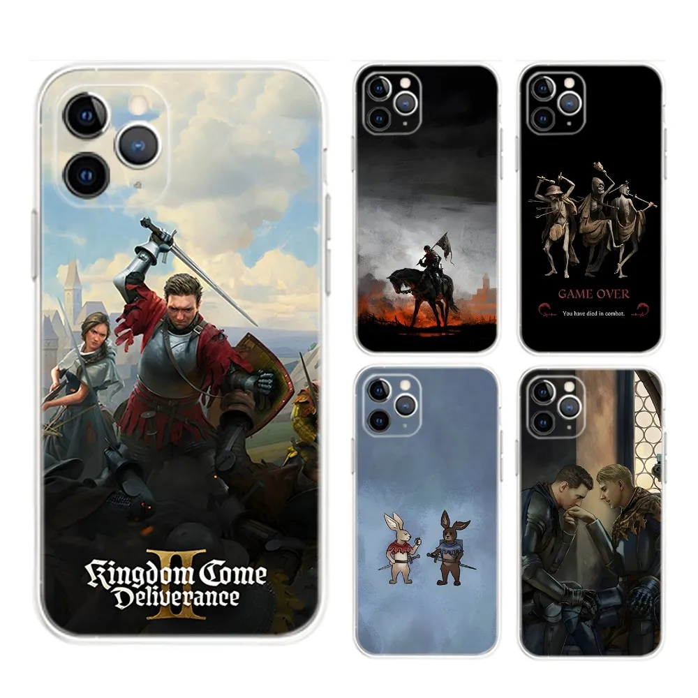 KCD Kingdom Come Deliverance 2 Phone Case For iPhone 16e,16,15,14,13,12,Mini,11,Pro,Max,Plus,X,XR,XS,8,SE,2020,Transparent Cover
KCD Kingdom Come Deliverance 2 Phone Case For iPhone 16e,16,15,14,13,12,Mini,11,Pro,Max,Plus,X,XR,XS,8,SE,2020,Transparent Cover