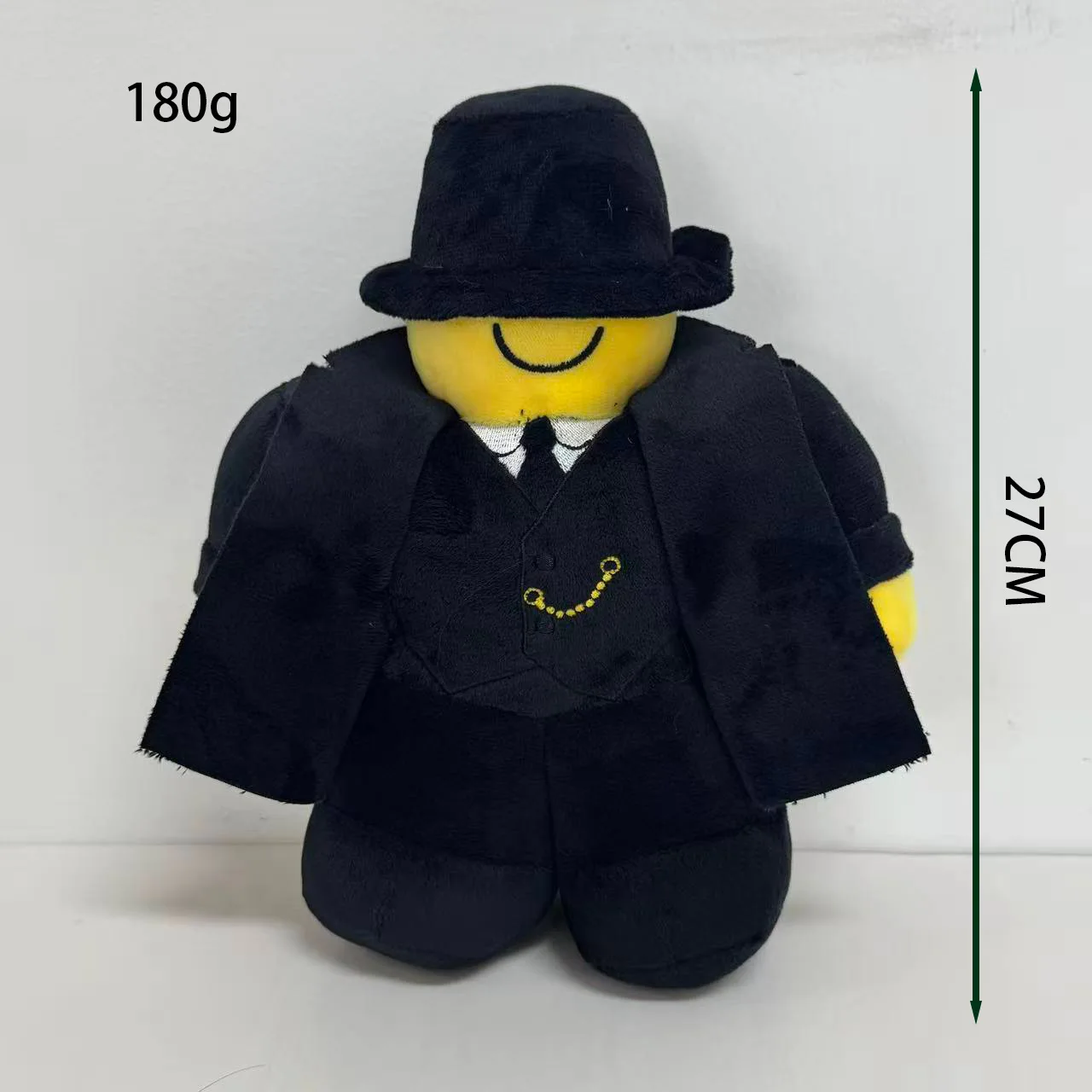 Forsaken Chance Plush Toy Soft Stuffed Doll Black Suit Design 27cm Game Peripheral Collectible For Adult Game Lovers Home Decor
Forsaken Chance Plush Toy Soft Stuffed Doll Black Suit Design 27cm Game Peripheral Collectible For Adult Game Lovers Home Decor