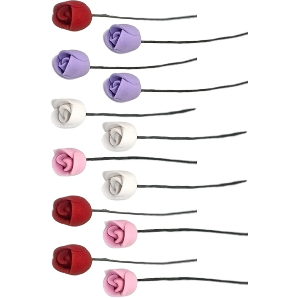 12 Pcs Decorations Dollhouse Mini Tulip Bouquet Artificial Flowers Miniature Clay Bonsai Plant Toy Table Model
12 Pcs Decorations Dollhouse Mini Tulip Bouquet Artificial Flowers Miniature Clay Bonsai Plant Toy Table Model
