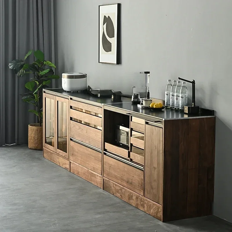 A ZK dining side cabinet solid wood rock slab storage tea cabinet small apartment floor display cabinet decor
A ZK dining side cabinet solid wood rock slab storage tea cabinet small apartment floor display cabinet decor