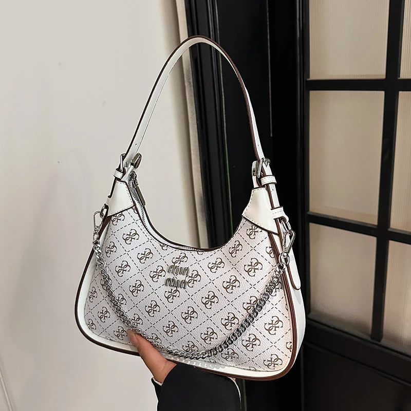 Luxury Women's Handbag Premium Leather Chain Strap Shoulder Bag Designer Zipper Crossbody Bag Elegant Ladies Purse
Luxury Women's Handbag Premium Leather Chain Strap Shoulder Bag Designer Zipper Crossbody Bag Elegant Ladies Purse