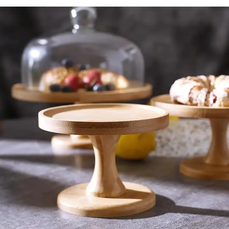 Natural Bamboo Wood Tray with Transparent Glass Cover Cake Household Round Tableware Multifunctional Bread Fruit
Natural Bamboo Wood Tray with Transparent Glass Cover Cake Household Round Tableware Multifunctional Bread Fruit