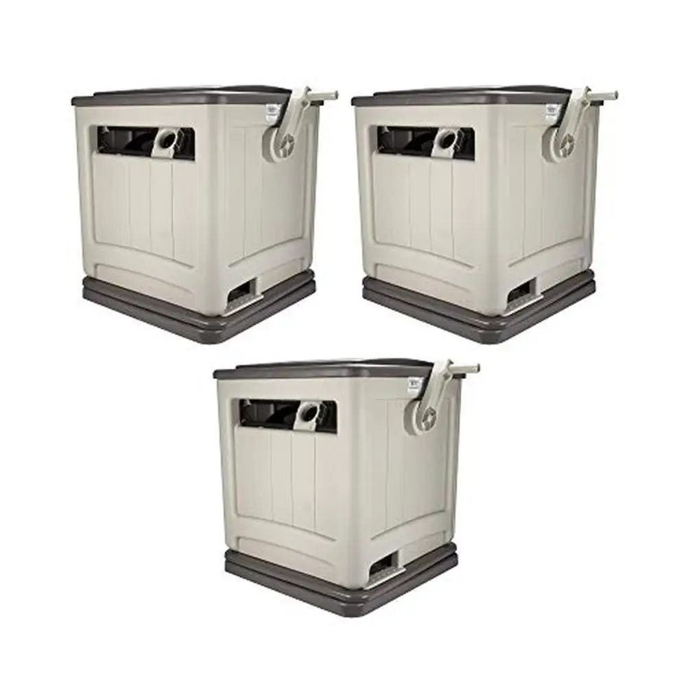 Hose Reel Storage Hideaway Set with Smart Track Hose Guide 225ft Capacity Pack of 3
Hose Reel Storage Hideaway Set with Smart Track Hose Guide 225ft Capacity Pack of 3
