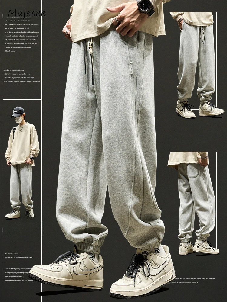 Pants Men Autumn American Style Chic All-match Streetwear Ankle-tied Popular Hipster Harajuku Handsome Males Trousers College
Pants Men Autumn American Style Chic All-match Streetwear Ankle-tied Popular Hipster Harajuku Handsome Males Trousers College