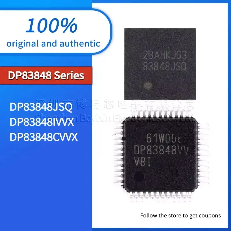 1PCS DP83848IVVX DP83848VV quality assurance DP83848CVVX DP83848JSQ
1PCS DP83848IVVX DP83848VV quality assurance DP83848CVVX DP83848JSQ
