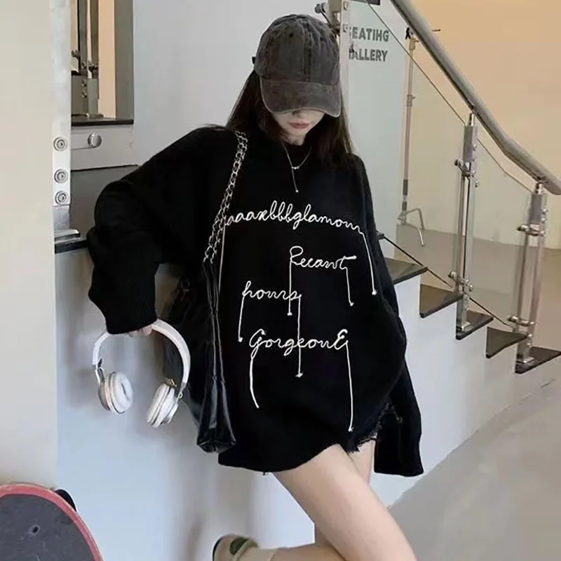 O-Neck Simple Line Simple Elegant Pullover Hoodies 2023 Autumn Winter Fashion Women Hoodie Street Style Loose Plush Warm Hoodies
O-Neck Simple Line Simple Elegant Pullover Hoodies 2023 Autumn Winter Fashion Women Hoodie Street Style Loose Plush Warm Hoodies