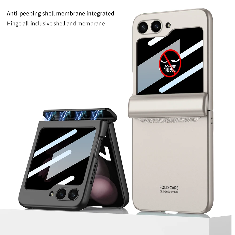 with privacy Tempered Film Protector Case for Samsung Galaxy Z Flip 7 Hinge Protection Magnetic Hard Shell Phone Cover
with privacy Tempered Film Protector Case for Samsung Galaxy Z Flip 7 Hinge Protection Magnetic Hard Shell Phone Cover