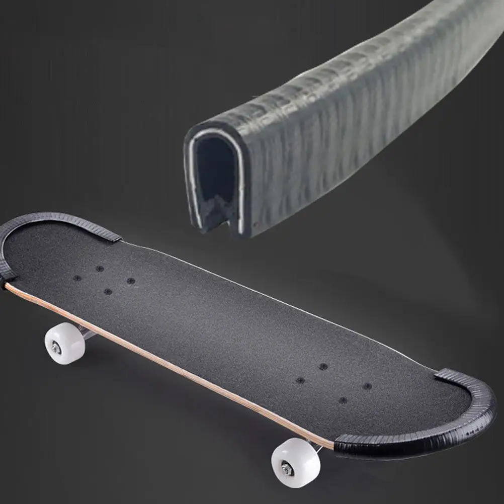 2Pairs Skateboard Bumper U Groove Deck Edge Protector Heat Resistant Anti-Collision Skateboard Protection Strip
2Pairs Skateboard Bumper U Groove Deck Edge Protector Heat Resistant Anti-Collision Skateboard Protection Strip
