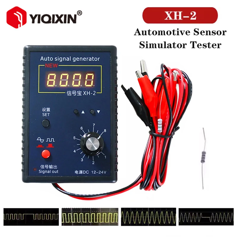 XH-2A Portable Car Repairing Tool Hall Sensor Vehicle Signal Generator Stopwatch Auto Crankshaft Position Simulator 2Hz To 8KHz
XH-2A Portable Car Repairing Tool Hall Sensor Vehicle Signal Generator Stopwatch Auto Crankshaft Position Simulator 2Hz To 8KHz