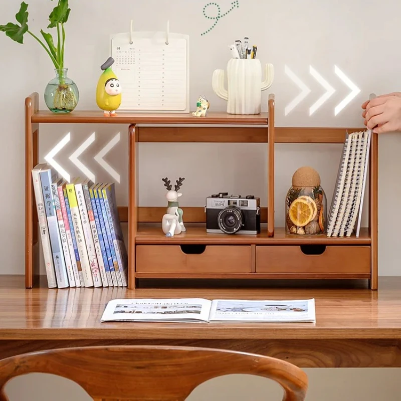 Telescopic Rattan Bookshelf, Adjustable Desktop Storage Rack for Office & Dorm, Multilayer Space-Saving Organizer with Drawer
Telescopic Rattan Bookshelf, Adjustable Desktop Storage Rack for Office & Dorm, Multilayer Space-Saving Organizer with Drawer