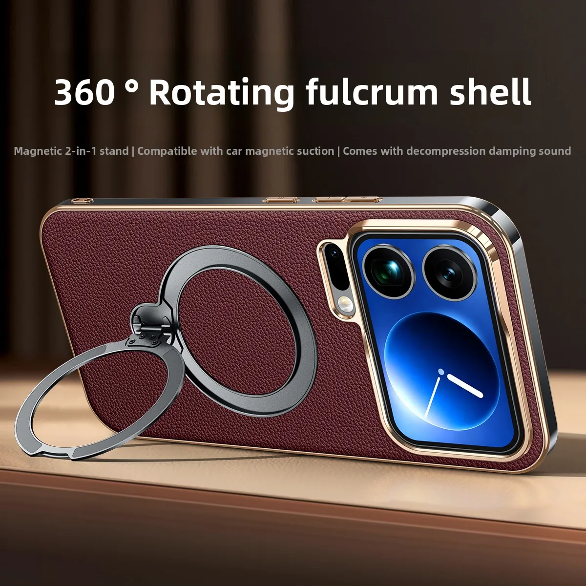 Genuine Leather for Xiaomi17 Pro Max Case New Xiaomi17Pro Lens Large Hole Ultra-Thin with Rotating Stand Phone Case for Xiaomi17
Genuine Leather for Xiaomi17 Pro Max Case New Xiaomi17Pro Lens Large Hole Ultra-Thin with Rotating Stand Phone Case for Xiaomi17