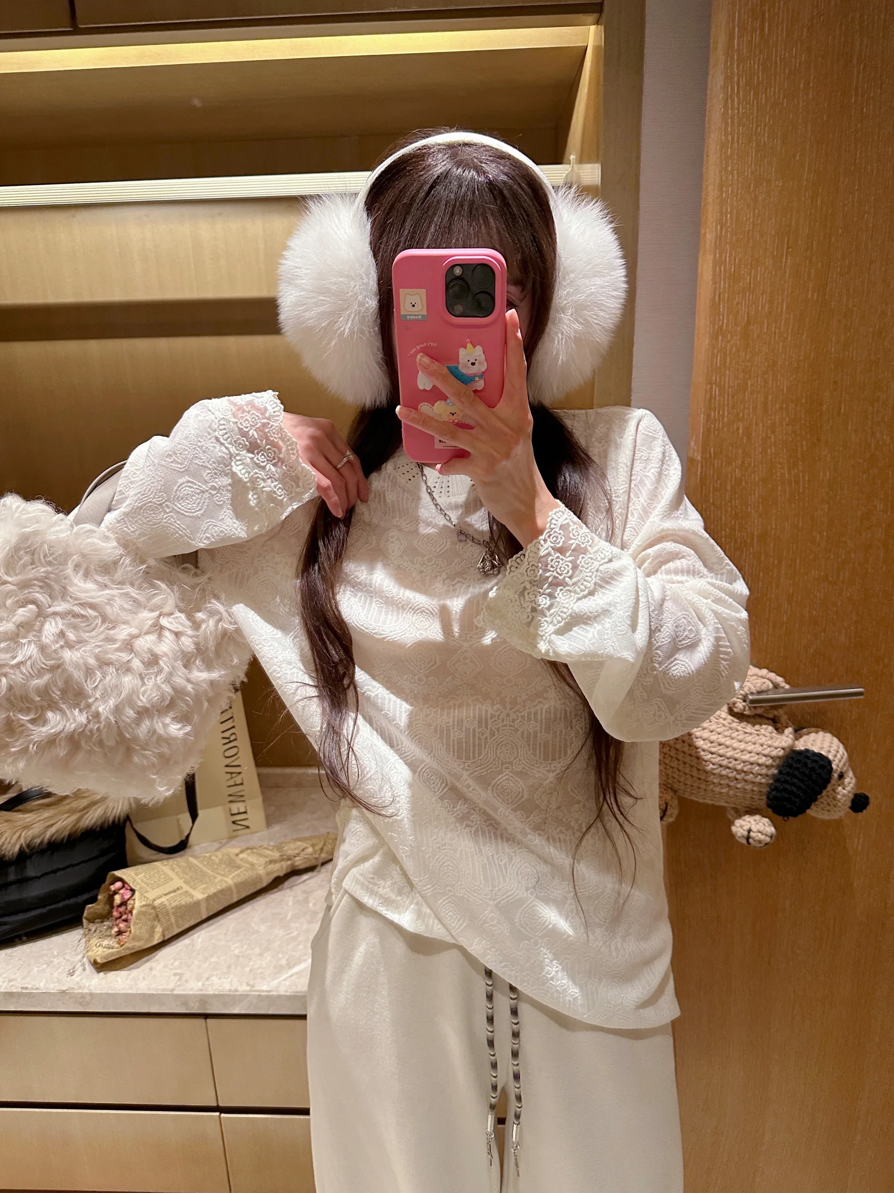 Элегантный кружевной женский базовый топ, нижняя одежда, весенний трендовый длинный рукав, повседневный свободный крой, смесь полиэстера и спандекса
Элегантный кружевной женский базовый топ, нижняя одежда, весенний трендовый длинный рукав, повседневный свободный крой, смесь полиэстера и спандекса