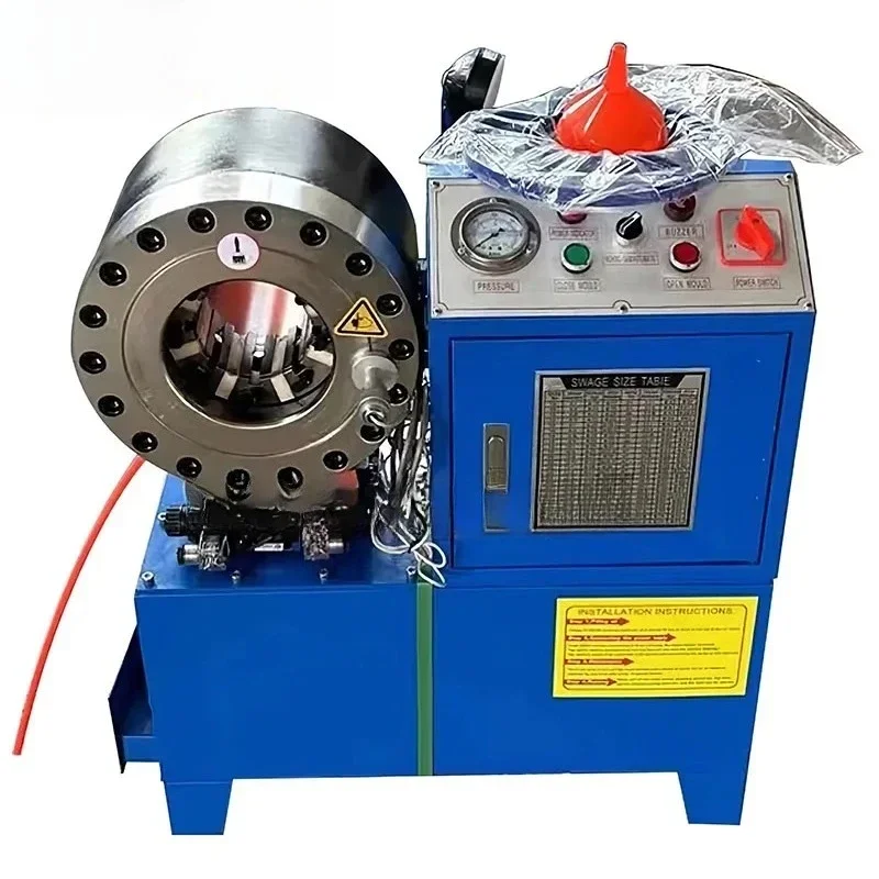 CE Proved Hose Repair Tool 220v 3kw 1 Ph HZ-68 1/4" To 2" 4SP R12 Horizontal Crimping Machine Hydraulic Hose
CE Proved Hose Repair Tool 220v 3kw 1 Ph HZ-68 1/4" To 2" 4SP R12 Horizontal Crimping Machine Hydraulic Hose