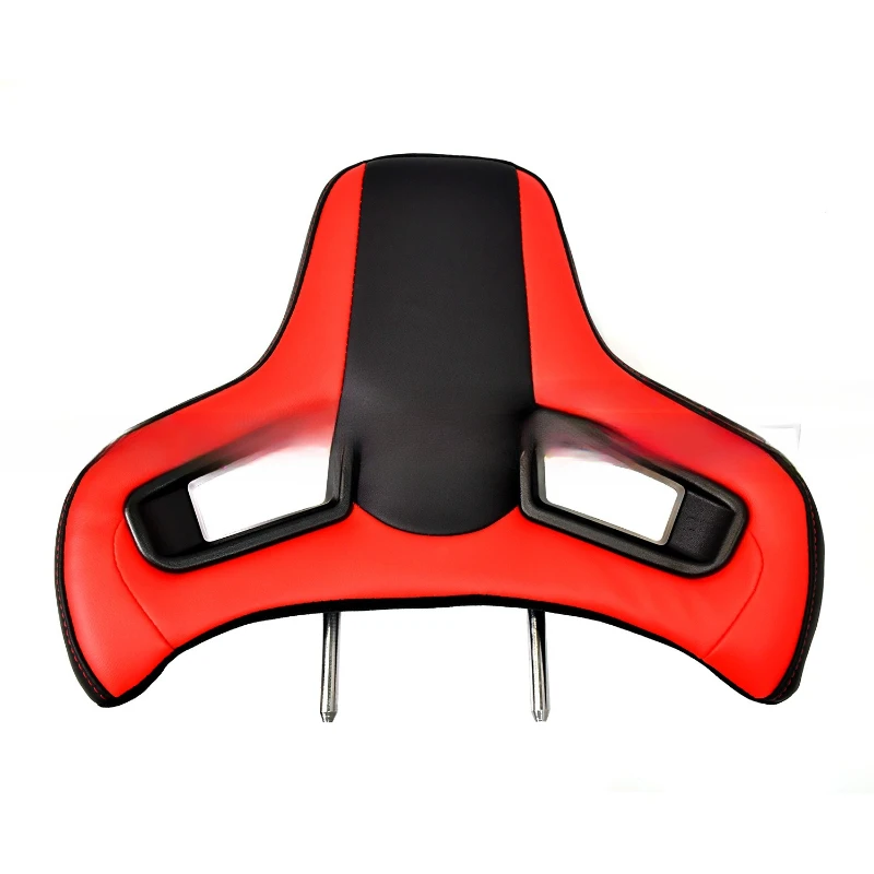 Universal plug-in racing seat headrests, high-quality leather for sports car seat headrests
Universal plug-in racing seat headrests, high-quality leather for sports car seat headrests