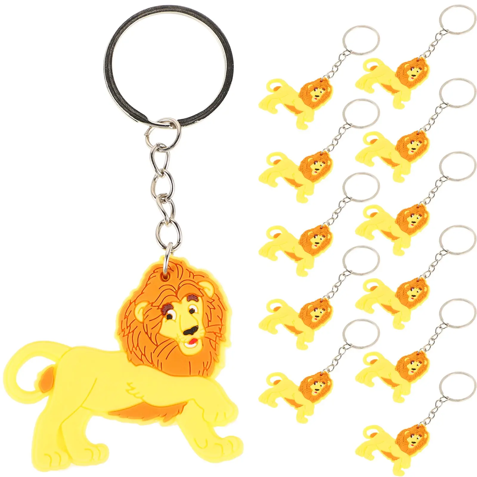 12 Pcs Keychain Cartoon Animal Metal Keychain For Decoration Pendant Decorative Bag Hanging Kids Party Favor Wild Theme Gift
12 Pcs Keychain Cartoon Animal Metal Keychain For Decoration Pendant Decorative Bag Hanging Kids Party Favor Wild Theme Gift