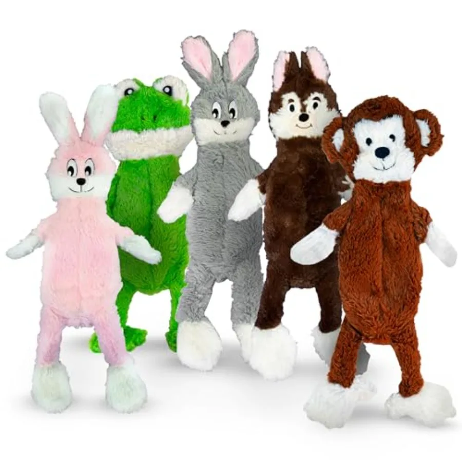 Набор из 5 плоских плюшевых игрушек для собак без наполнителя и без звуков, забавный дизайн, который развлечет вашего питомца на несколько часов, рекомендуется для маленьких и средних собак.
Набор из 5 плоских плюшевых игрушек для собак без наполнителя и без звуков, забавный дизайн, который развлечет вашего питомца на несколько часов, рекомендуется для маленьких и средних собак.