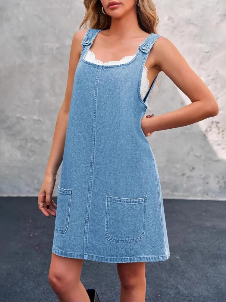 Sexy Cool Denim Mini Skirt Dress 2026 Spring And Summer Women New A-Line Solid Color Fashionable Temperament Denim Skirt Female
Sexy Cool Denim Mini Skirt Dress 2026 Spring And Summer Women New A-Line Solid Color Fashionable Temperament Denim Skirt Female