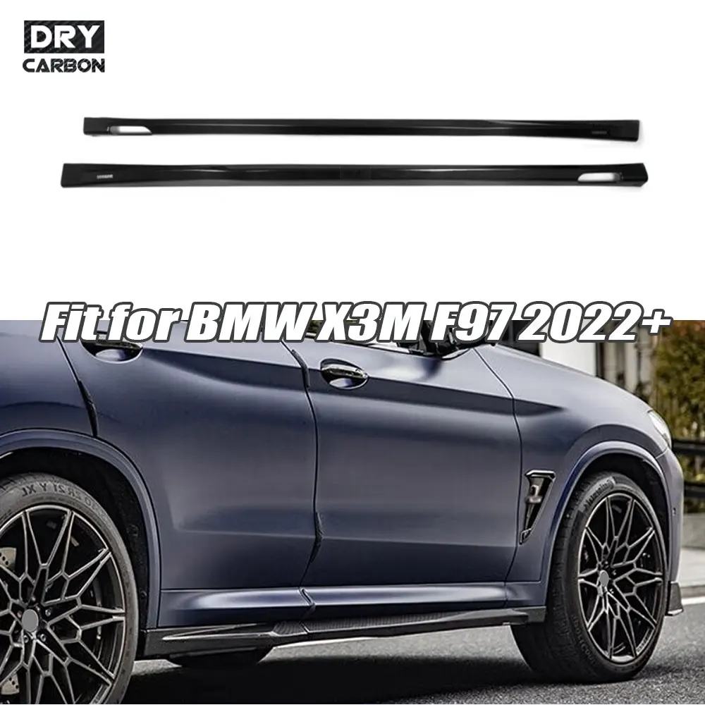 Dry Carbon Fiber Side Skirts Aprons Rocker Panel Lip Splitter Spoiler Car Body Kits Accessories FRP for BMW X3M F97 2022+
Dry Carbon Fiber Side Skirts Aprons Rocker Panel Lip Splitter Spoiler Car Body Kits Accessories FRP for BMW X3M F97 2022+