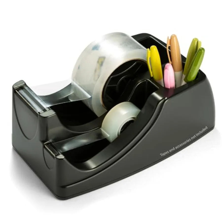 Recycled 2-in-1 Heavy Duty Tape Dispenser, Durable ABS Material with Ergonomic Design for Office
Recycled 2-in-1 Heavy Duty Tape Dispenser, Durable ABS Material with Ergonomic Design for Office