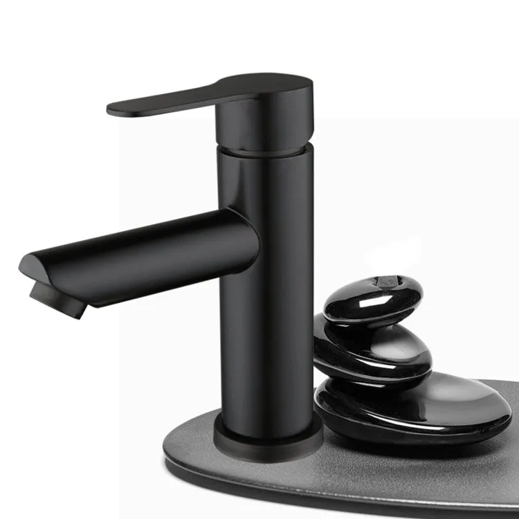 Современный смеситель для раковины из нержавеющей стали и черный смеситель для умывальника в ванную комнату
Современный смеситель для раковины из нержавеющей стали и черный смеситель для умывальника в ванную комнату