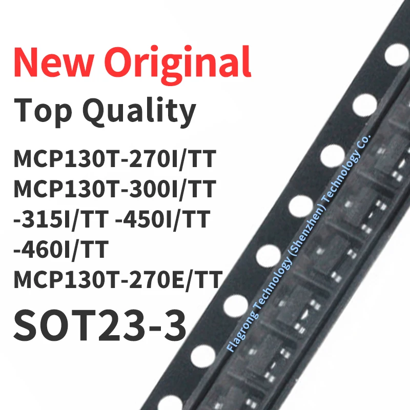 10 Pieces MCP130T-270I MCP130T-300I MCP130T-315I MCP130T-450I MCP130T-460I MCP130T-270E /TT SOT23-3 New Original
10 Pieces MCP130T-270I MCP130T-300I MCP130T-315I MCP130T-450I MCP130T-460I MCP130T-270E /TT SOT23-3 New Original