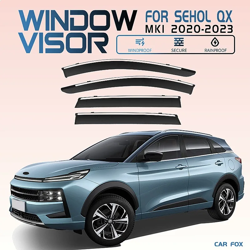 4Pcs For JAC Sehol QX 2020+ Car Window Visor Rain Sun Shade Awning Windshield Side Deflector Auto Accessories
4Pcs For JAC Sehol QX 2020+ Car Window Visor Rain Sun Shade Awning Windshield Side Deflector Auto Accessories