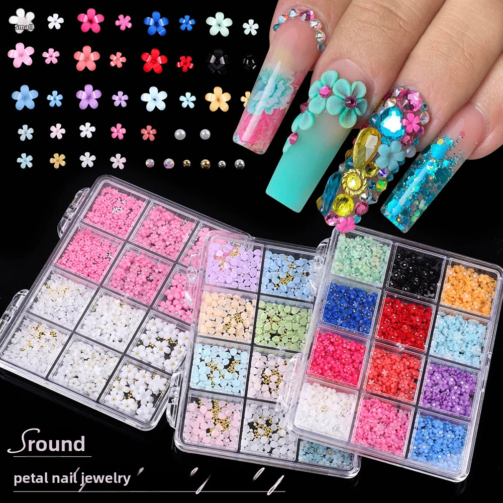 3D Flower Nail Art Charm Professional DIY Press-on Nail Decorations Floral Jewelry Manicure Accessories DIY mobile phone shell
3D Flower Nail Art Charm Professional DIY Press-on Nail Decorations Floral Jewelry Manicure Accessories DIY mobile phone shell