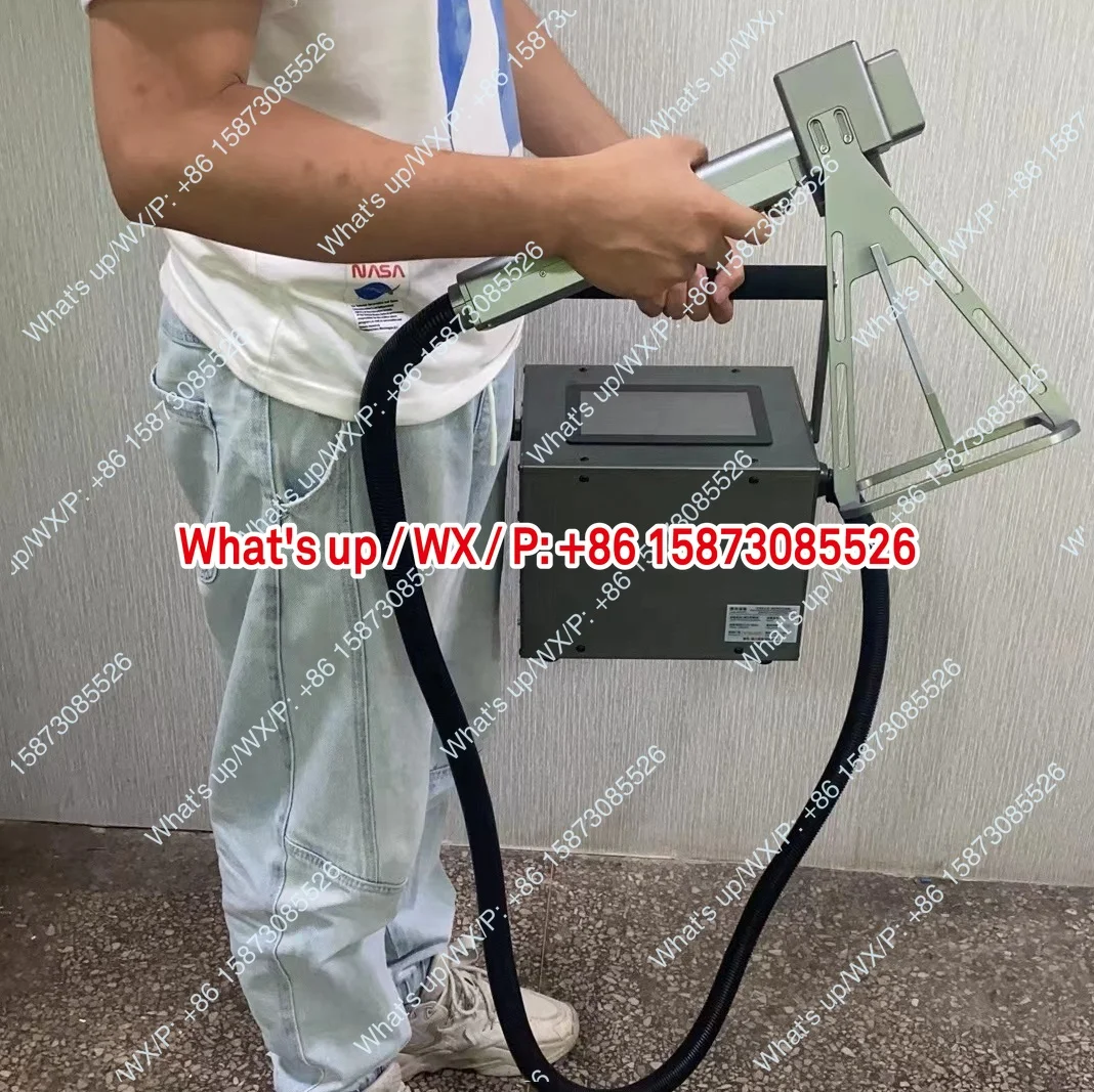 Portable Mini 30w Fiber Marking Machine Fiber Split Handheld Marking Machine