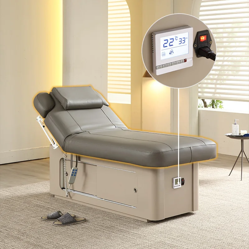 Yayou Grey Latex Constant Temperature Electric Beauty Massage Bed Heated Facial Bed Physiotherapy For Beauty Salon
Yayou Grey Latex Constant Temperature Electric Beauty Massage Bed Heated Facial Bed Physiotherapy For Beauty Salon