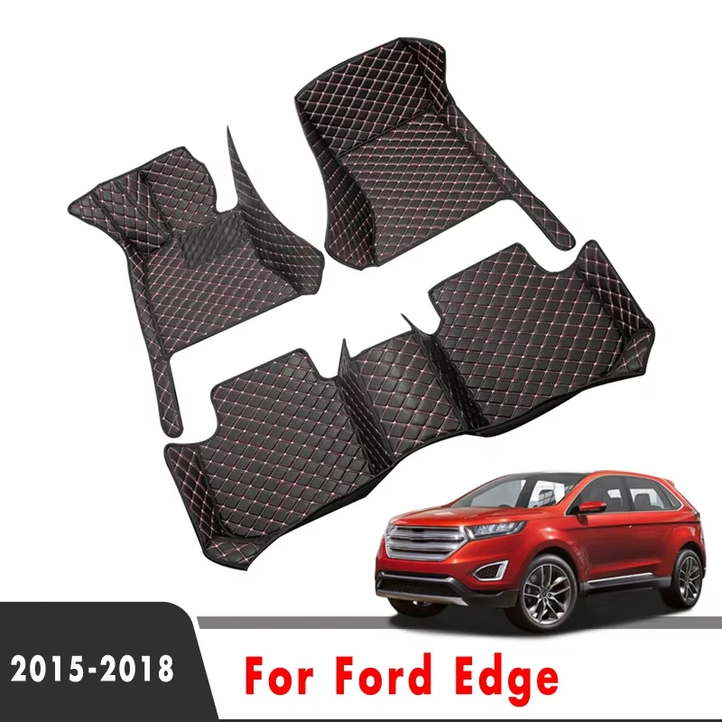 Автомобильные коврики на заказ для Ford Edge 2019, 2018, 2017, 2016, 2015, коврики, кожаные накладки, коврики, аксессуары для интерьера автомобиля, Стайлинг
Автомобильные коврики на заказ для Ford Edge 2019, 2018, 2017, 2016, 2015, коврики, кожаные накладки, коврики, аксессуары для интерьера автомобиля, Стайлинг