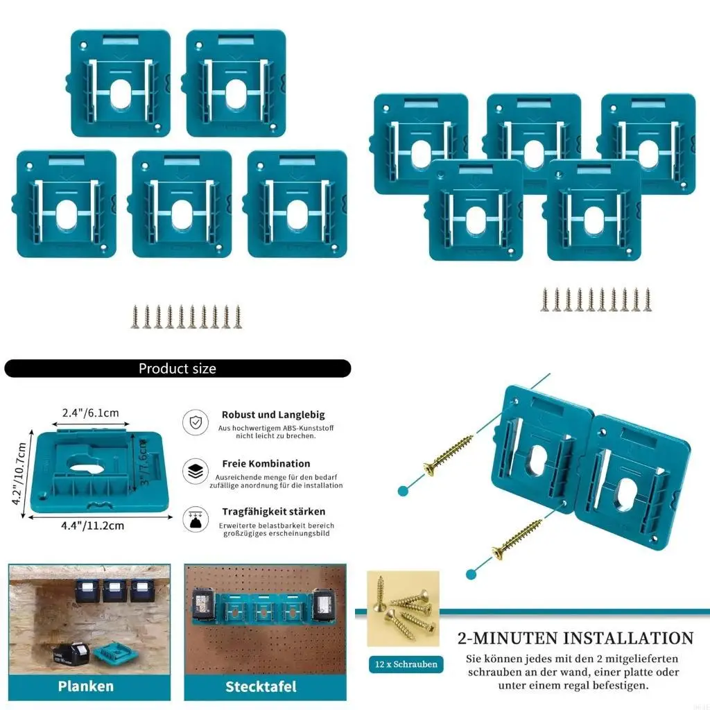 964e 5pcs батарея для хранения батареи для батареи BL1850 BL1840 BL1830 
964e 5pcs батарея для хранения батареи для батареи BL1850 BL1840 BL1830