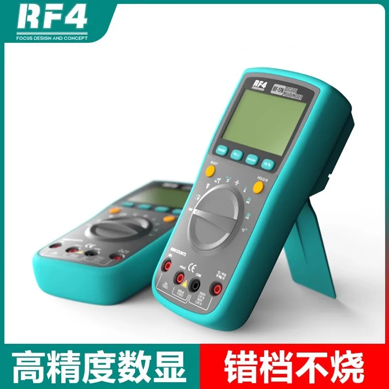 RF-17N Multimeter Universal Meter Digital Display Multifunctional Portable Large Screen Digital High Precision Full
RF-17N Multimeter Universal Meter Digital Display Multifunctional Portable Large Screen Digital High Precision Full