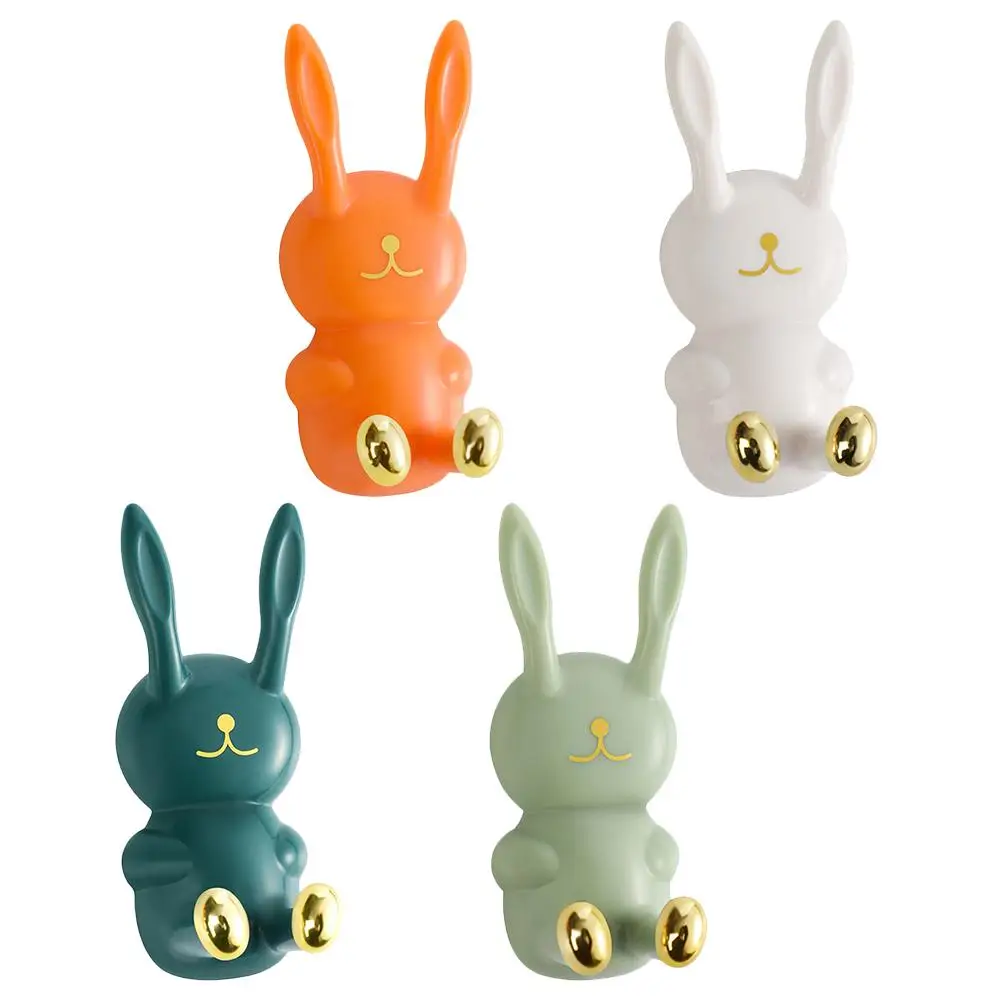 4Pcs Cartoon Rabbit Hooks Adorable Nail Free ABS Coat Hanger Bag Key Purse Umbrella Holder Smooth Surface Child Decor
4Pcs Cartoon Rabbit Hooks Adorable Nail Free ABS Coat Hanger Bag Key Purse Umbrella Holder Smooth Surface Child Decor