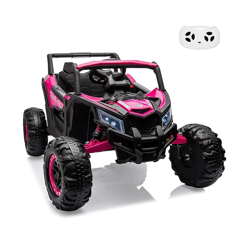 24V 7Ah Electric Ride-On UTV With Remote Control, 4-Wheel Suspension USB Music & LED Robust Electric Vehicle for Children
24V 7Ah Electric Ride-On UTV With Remote Control, 4-Wheel Suspension USB Music & LED Robust Electric Vehicle for Children