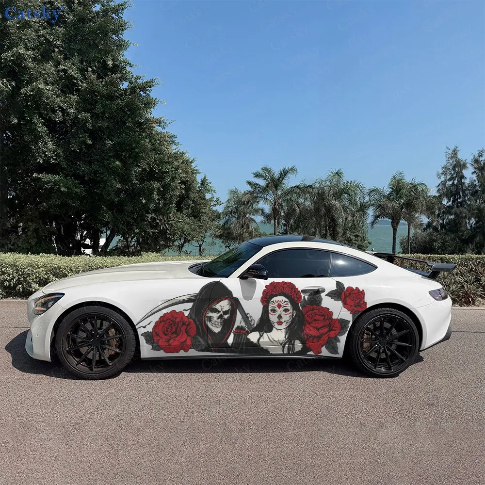 2pcs The Grim Couple Car Sticker Full Body Decal Decoration Scratches Protect Car Sticker Waterproof Car Vinyl Wraps
2pcs The Grim Couple Car Sticker Full Body Decal Decoration Scratches Protect Car Sticker Waterproof Car Vinyl Wraps