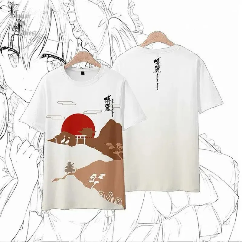 Touhou design hakurei reimu 3d printing T-shirt summer round neck short sleeve kimono popular anime japanese game streetwear
Touhou design hakurei reimu 3d printing T-shirt summer round neck short sleeve kimono popular anime japanese game streetwear