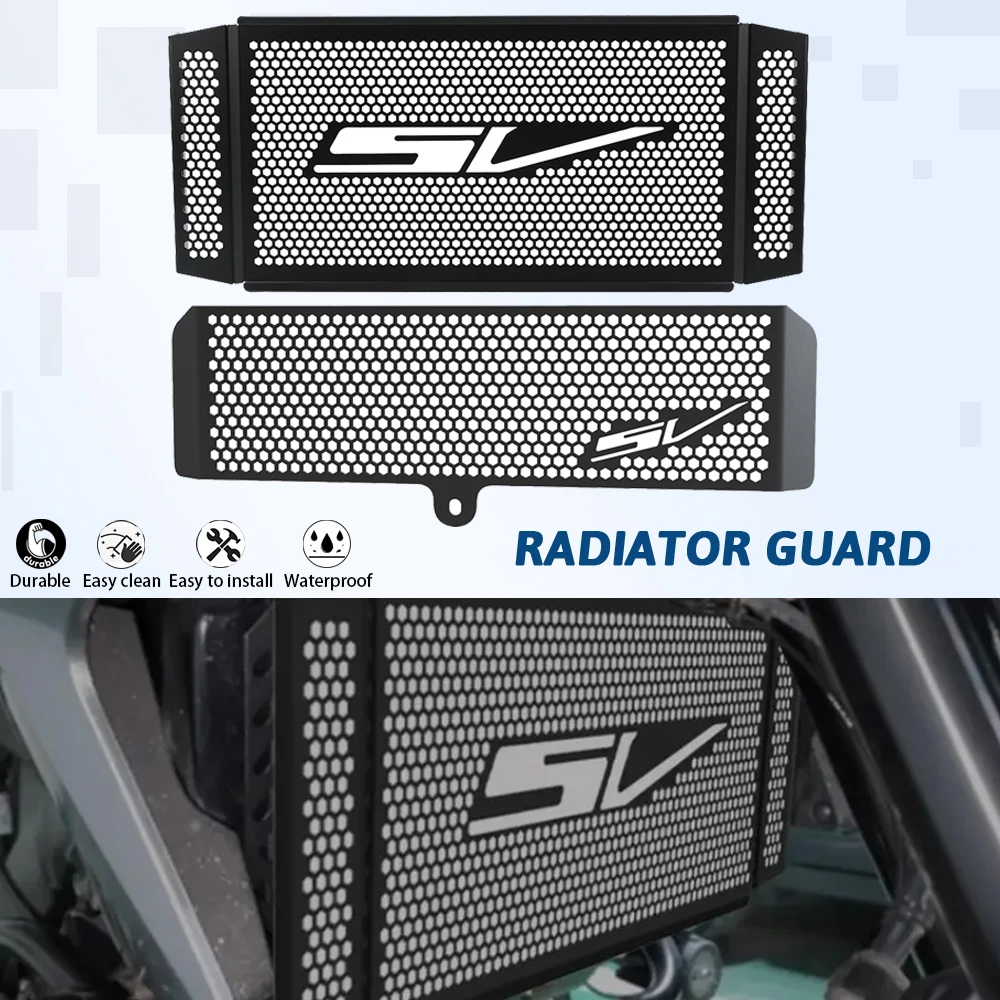Radiator Guard Grille Protection Cover For Suzuki SV1000 N/S SV 1000 2003-2004 2005 2006 2007 Oil Cooler guard SV1000N SV1000S
Radiator Guard Grille Protection Cover For Suzuki SV1000 N/S SV 1000 2003-2004 2005 2006 2007 Oil Cooler guard SV1000N SV1000S