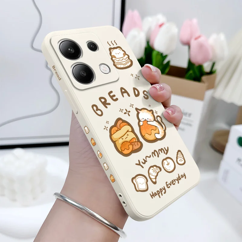 Bread Kitten Phone Case For Xiaomi Redmi Note 14 13 12 12S 11 11S 10 10S 9 9S 14C Pro Plus 4G 5G Liquid Silicone Cover
Bread Kitten Phone Case For Xiaomi Redmi Note 14 13 12 12S 11 11S 10 10S 9 9S 14C Pro Plus 4G 5G Liquid Silicone Cover