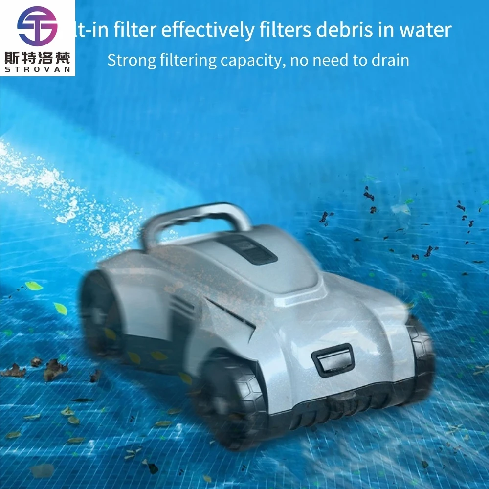 STLF Advanced Intelligence Cordless Rechargeable Pool Robot Automatic IPX68 Waterpoof Swimming Pool Robot Cleaner
STLF Advanced Intelligence Cordless Rechargeable Pool Robot Automatic IPX68 Waterpoof Swimming Pool Robot Cleaner