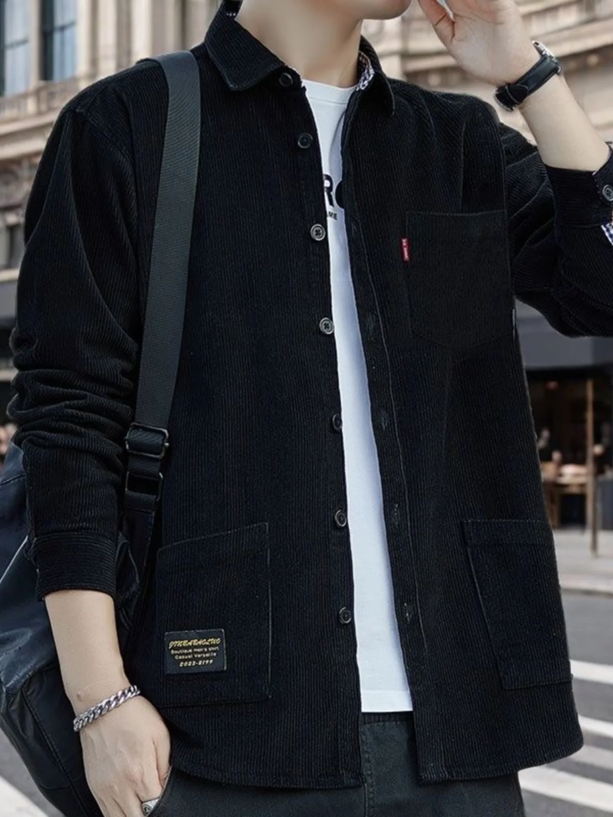 Вельветовое мужское длинное све irt ket, молодежная американская рабочая одежда в стиле ретро, осенне-зимнее пальто, износостойкое свободное покрое...
Вельветовое мужское длинное све irt ket, молодежная американская рабочая одежда в стиле ретро, осенне-зимнее пальто, износостойкое свободное покрое...