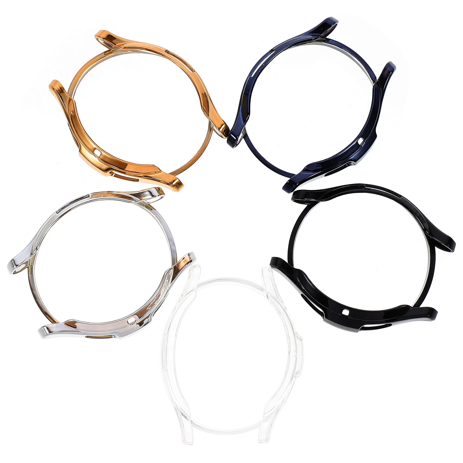 5Pcs Premium Watch Bumper Case Protective Cover for Smartwatch Edges Anti-Scratch Dustproof Luxury Elegant Design Watch
5Pcs Premium Watch Bumper Case Protective Cover for Smartwatch Edges Anti-Scratch Dustproof Luxury Elegant Design Watch