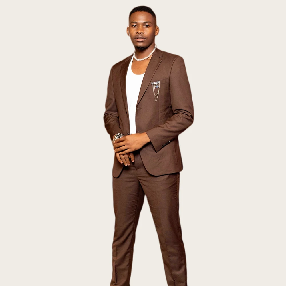 Mophiel Tan Suits for Men 2 Pieces Notched Lapel Single Breasted Groom Wedding Tuxedo Prom Sim Fit Business Jacket Customized
Mophiel Tan Suits for Men 2 Pieces Notched Lapel Single Breasted Groom Wedding Tuxedo Prom Sim Fit Business Jacket Customized
